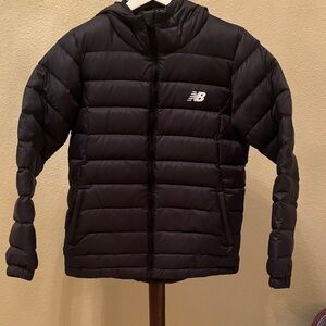 New Balance Dark Blue down Puffer Jacket